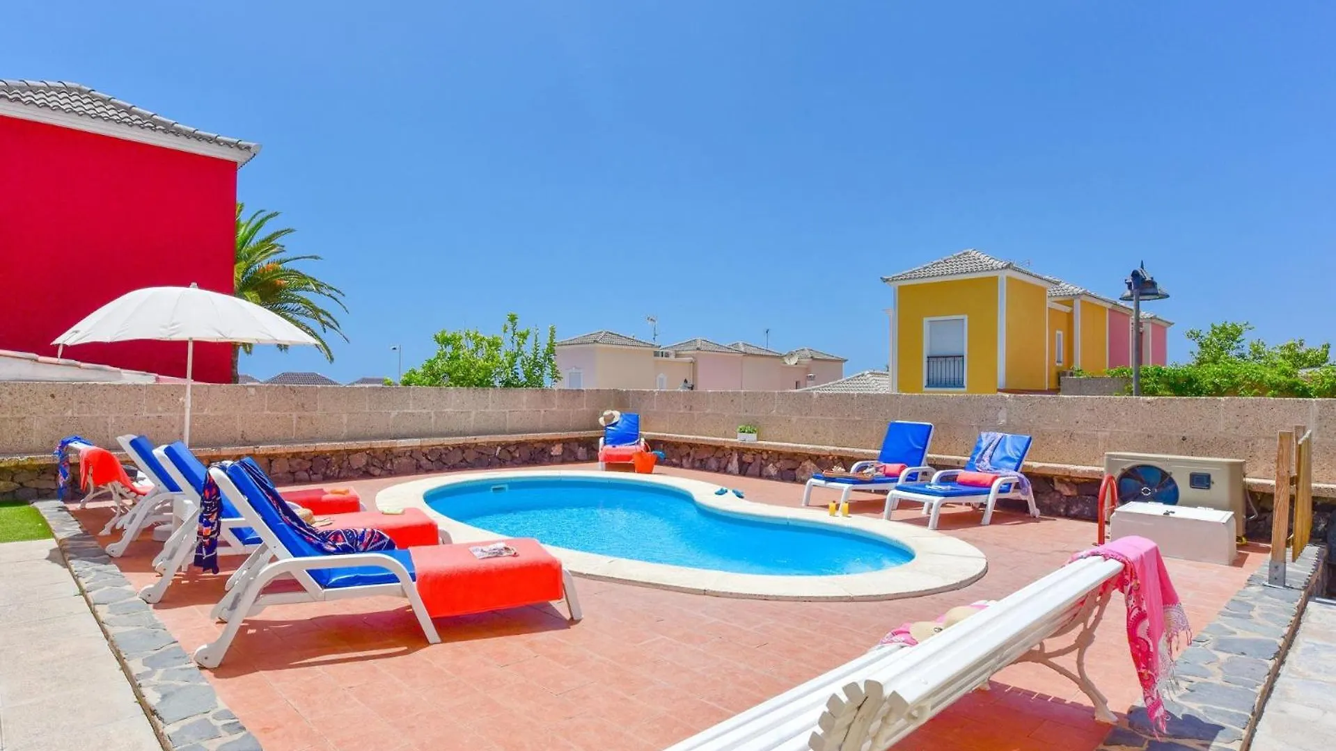 Tropical Oasis Villa In Adeje Costa Adeje